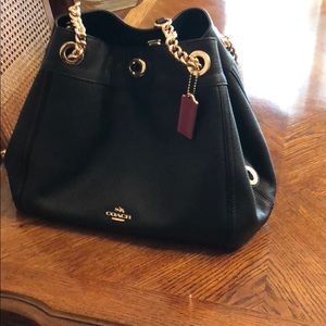 Like new Black Coach Purse